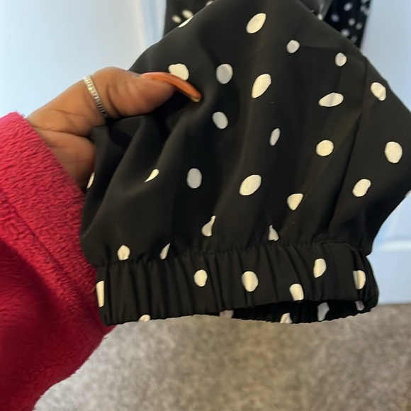 Ladies blue and polka jumpsuit - Picture 4 of 9